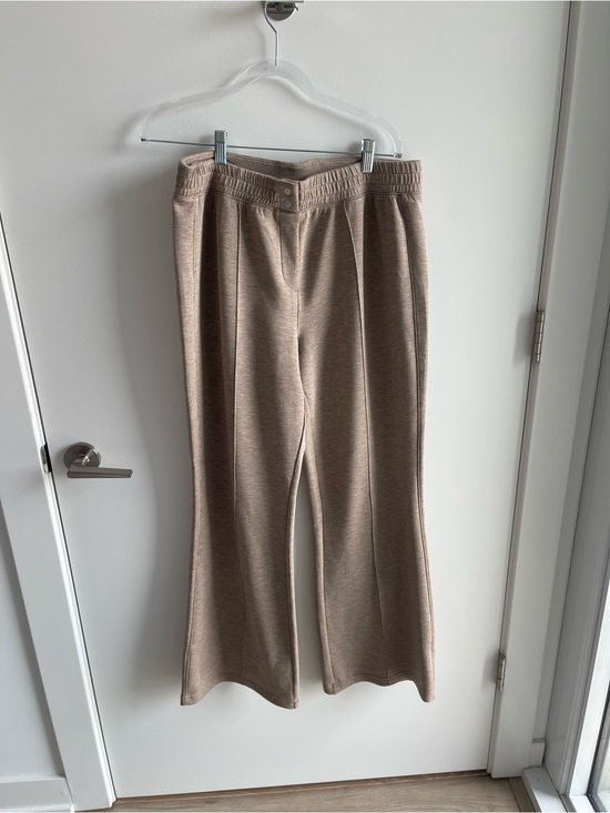 SPANX Pants - SPANX Air Essentials Tan Wide-Leg Pants